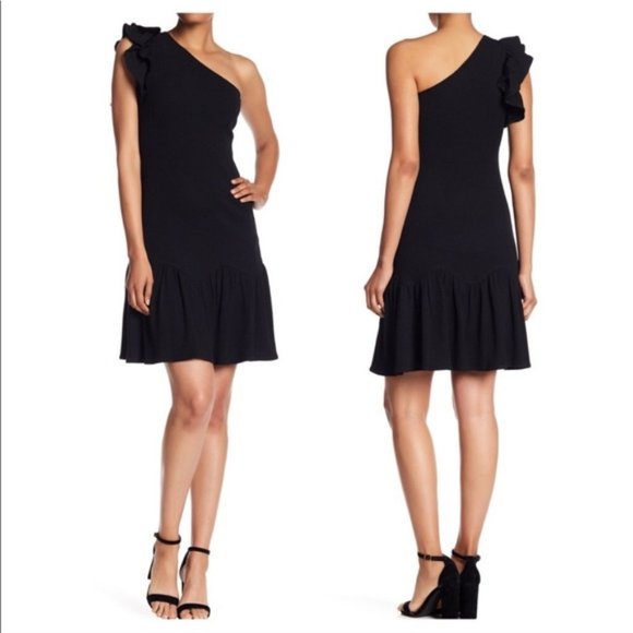 Rebecca Taylor Dresses & Skirts - Rebecca Taylor One-Shoulder Jersey Knit Dress S